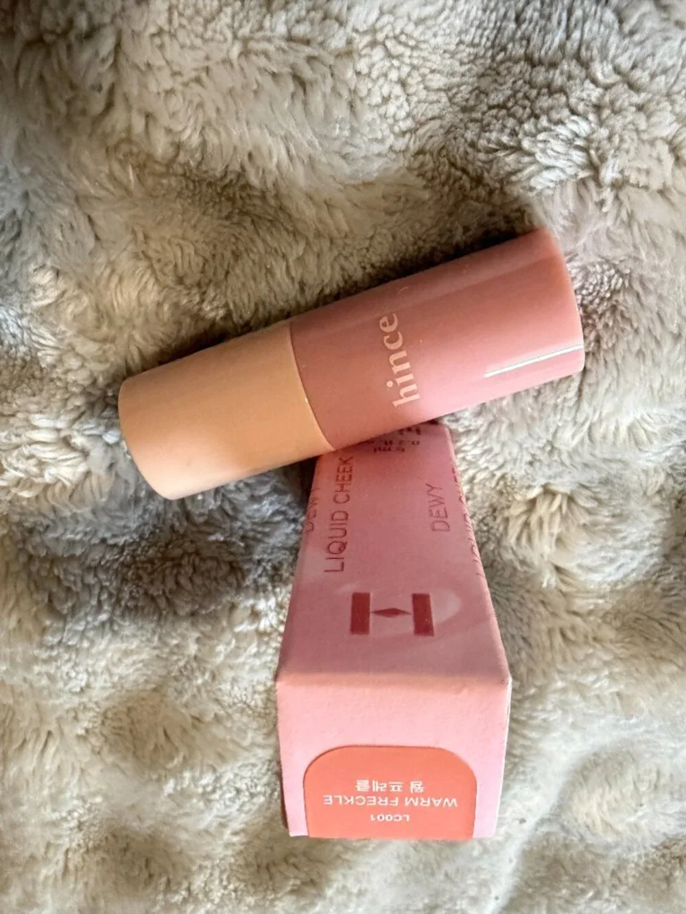 NEW Hince Dewy Liquid Cheek — #01 Warm Freckle - K Beauty - Glass Skin Glow